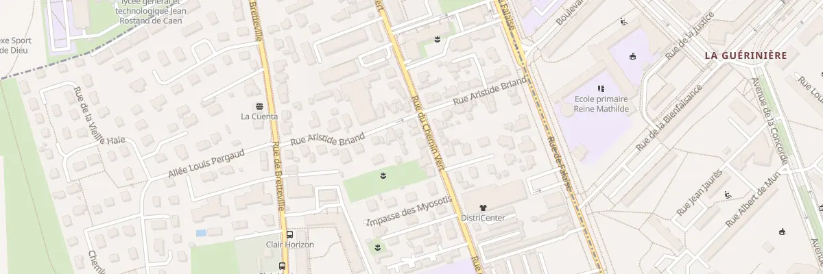 Plan du 793 Rue du Chemin Vert à Ifs