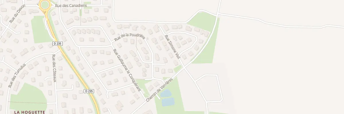 Plan du 3 Rue Simone Veil à Fontenay-le-Marmion