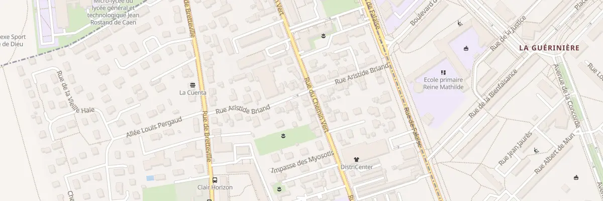 Plan du 805 Rue du Chemin Vert à Ifs