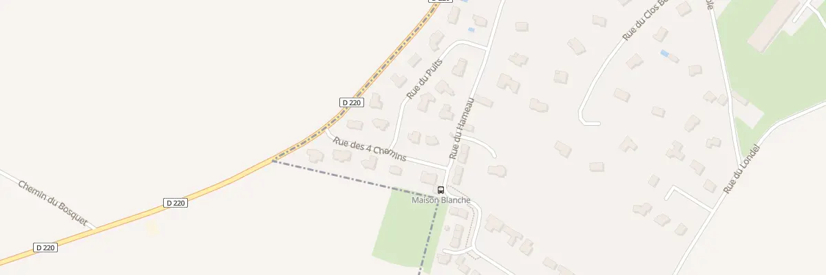Plan du 7 Rue du Puits à Périers-sur-le-Dan