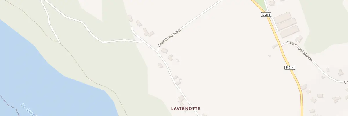 Plan du 9 Che du Haut à Argelos