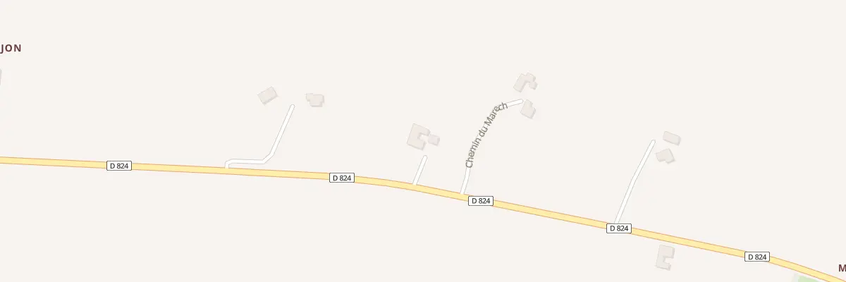 Plan du 1273 Av des Pyrénées à Bordères-et-Lamensans