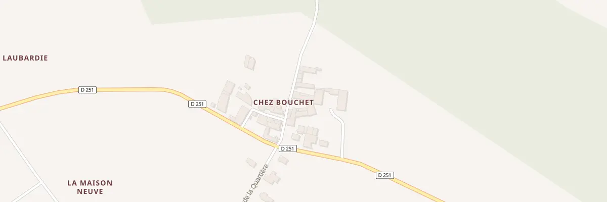 Plan du 6 Rue du Petit Pré à Sainte-Lheurine