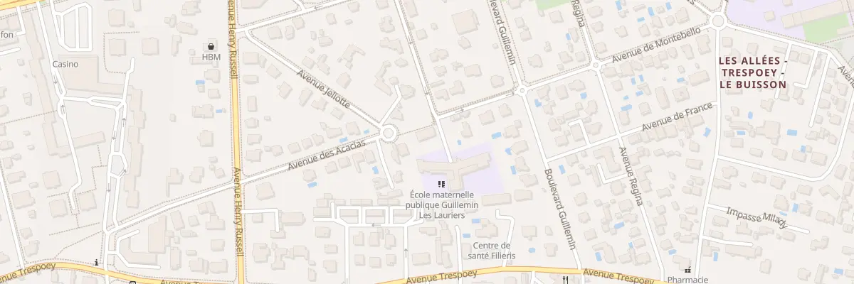 Plan du 9B Rue Lavignotte à Pau