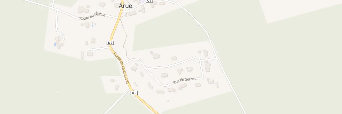 Plan du 2 Rue de Serres à Arue