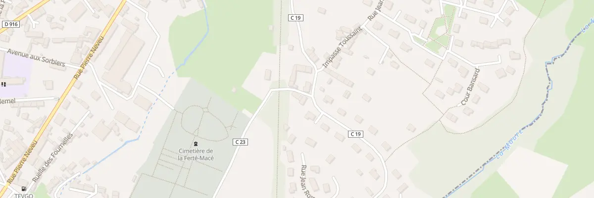 Plan du 15 Rue du Moulin Robert à La Ferté Macé