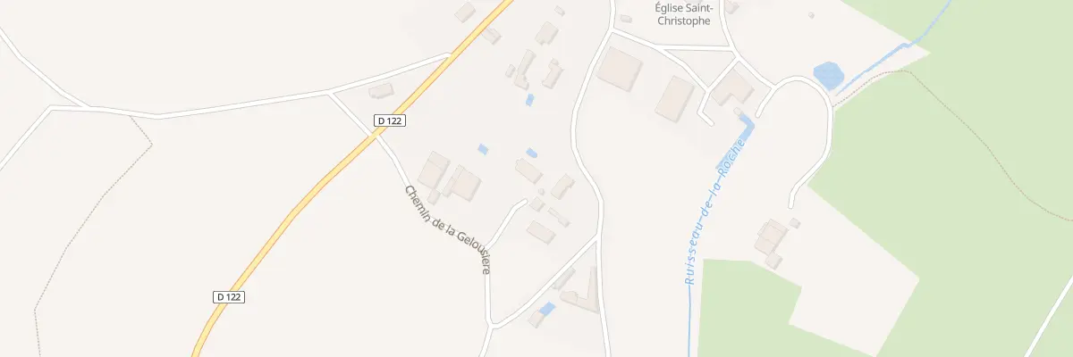 Plan du 20 Chem de la Gelousière à Saint-Christophe-sur-Roc