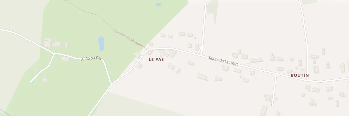Plan du 807 Rte du Lac Vert à Laruscade