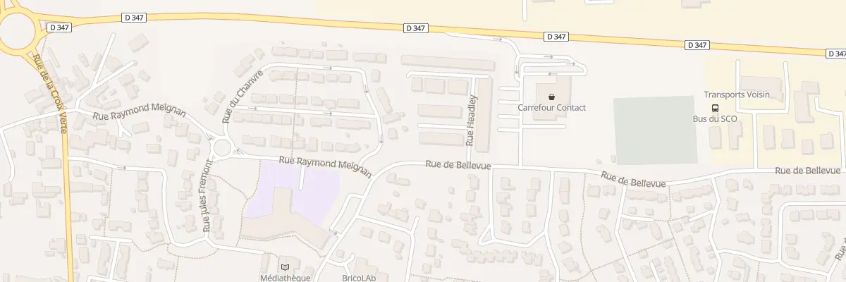 Plan du 11 Rue Headley à Loire-Authion