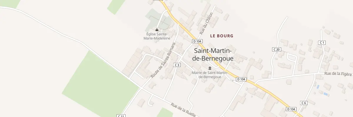 Plan du 70 Rue du Rabot à Saint-Martin-de-Bernegoue