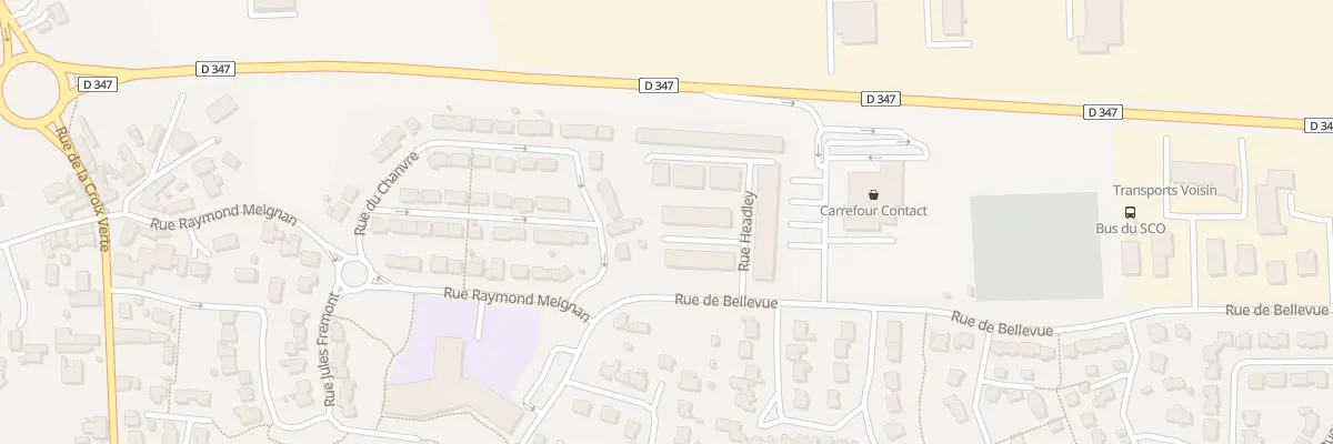 Plan du 13 Rue Headley à Loire-Authion