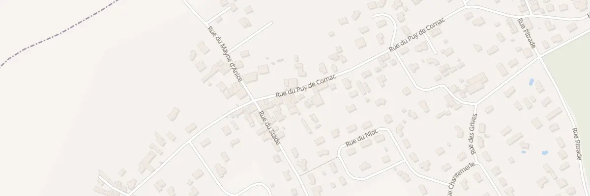 Plan du 571 Rue du Puy de Cornac à Cérons