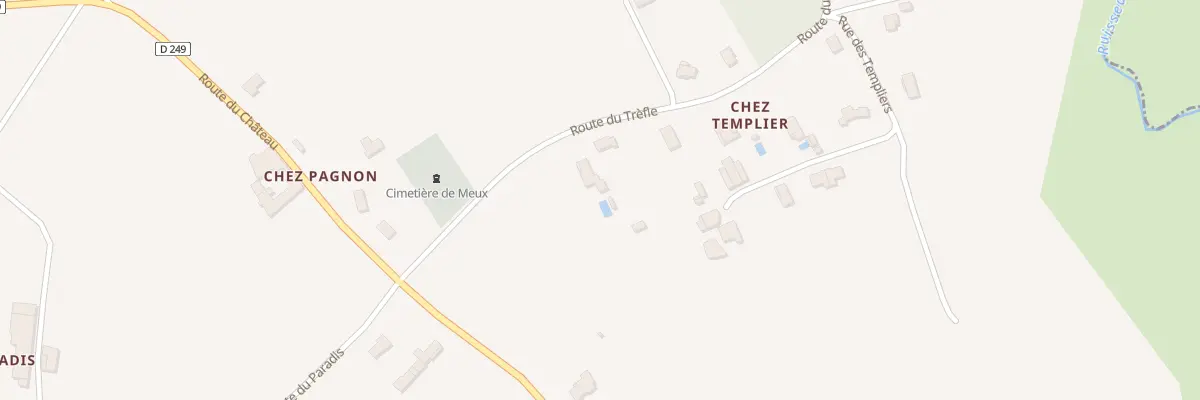 Plan du 5098 Chez Templier à Meux