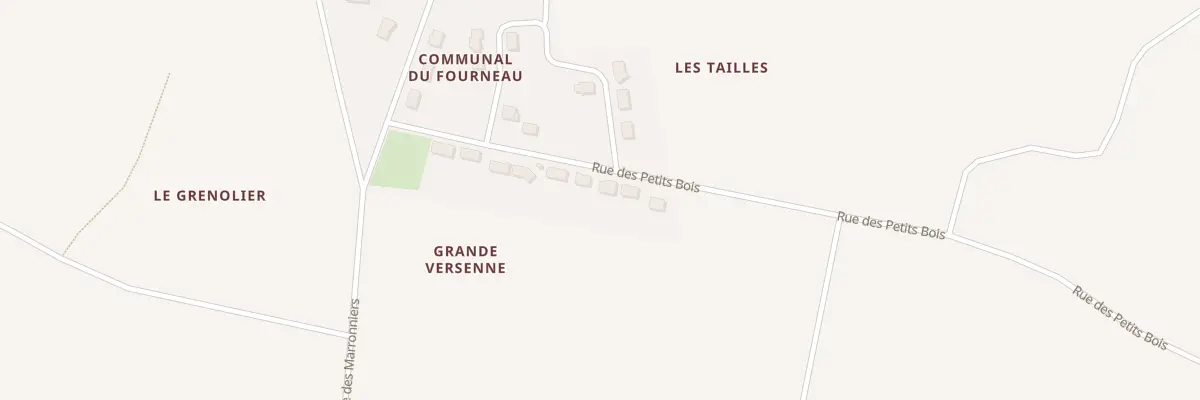 Plan du 14 Rue du Petit Bois au Seure