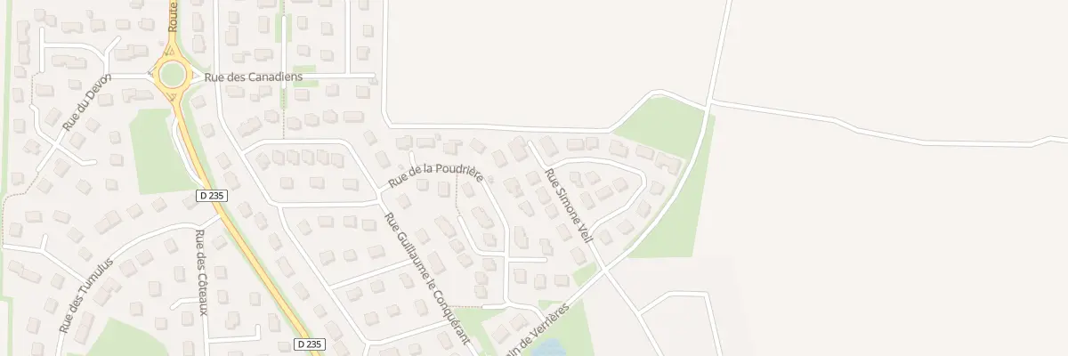 Plan du 9 Rue Simone Veil à Fontenay-le-Marmion