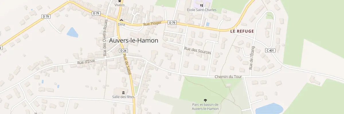 Plan du 17 Rue du Prieure à Auvers-le-Hamon