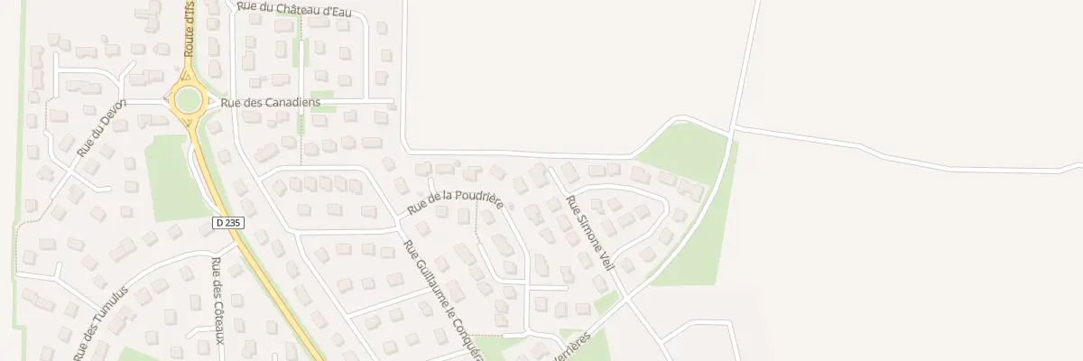 Plan du 11 Rue Simone Veil à Fontenay-le-Marmion