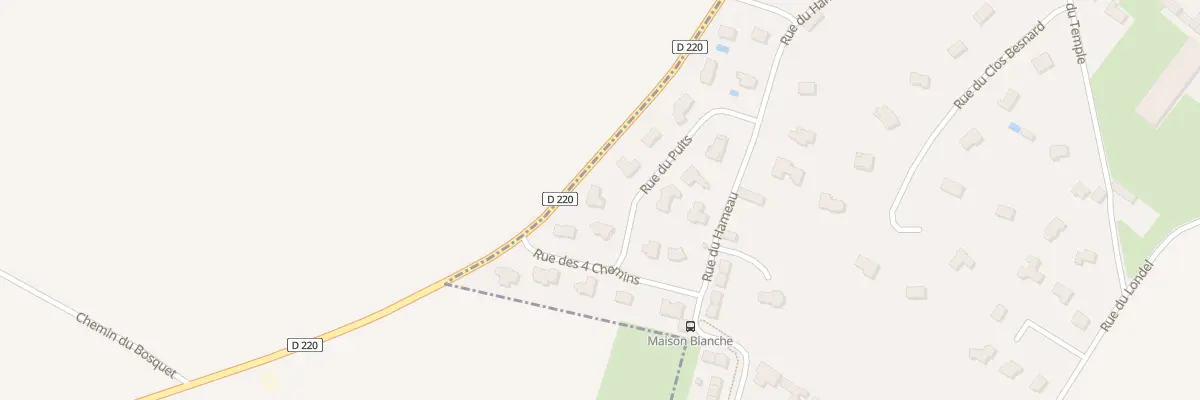 Plan du 12 Rue du Puits à Périers-sur-le-Dan