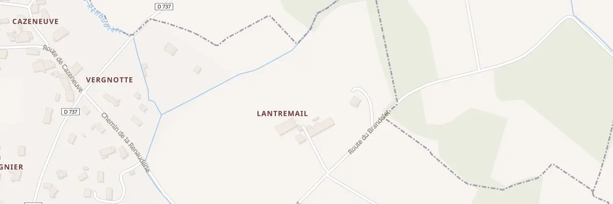 Plan du 158 Rte du Brandelet à Tarnès