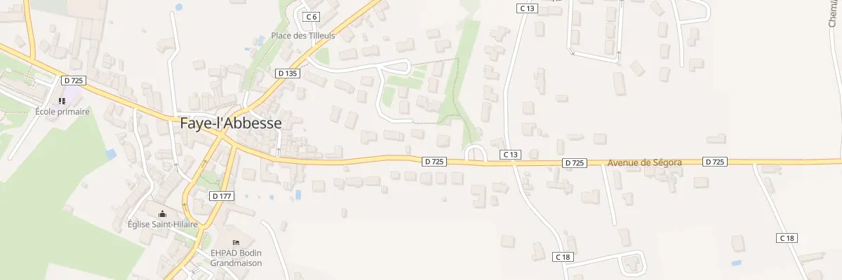 Plan du 11 All des Lavandières à Faye-l’Abbesse