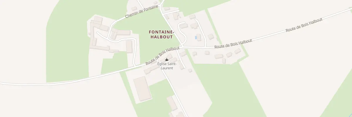 Plan du 5074 Fontaine Halbout à Moulines