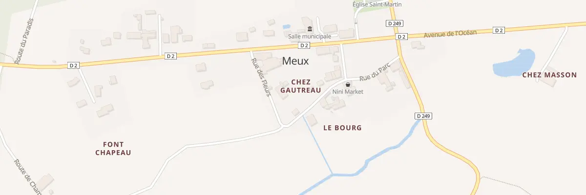 Plan du 5019 Chez Gautreau à Meux