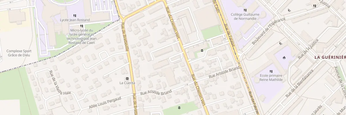 Plan du 887 Rue du Chemin Vert à Ifs