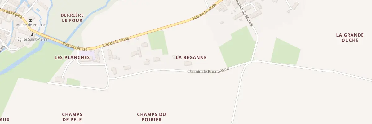 Plan du 21 Che de Bouquessus à Prignac