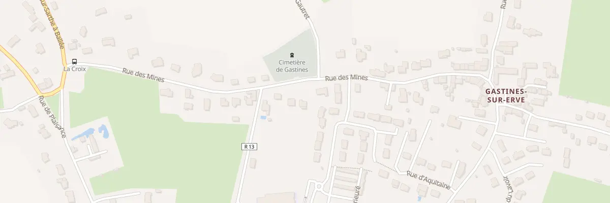 Plan du 32 Rue des Mines à Sablé-sur-Sarthe