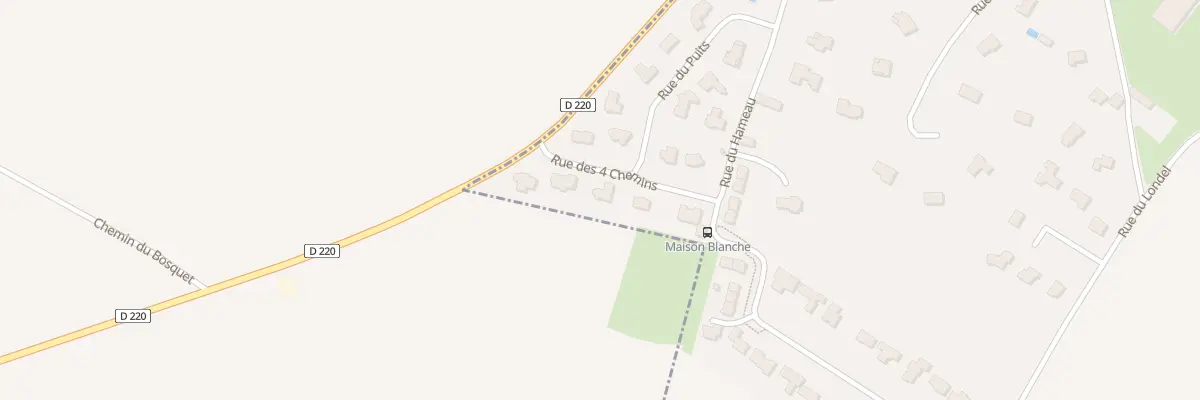 Plan du 5 Rue des Quatre Chemins à Périers-sur-le-Dan