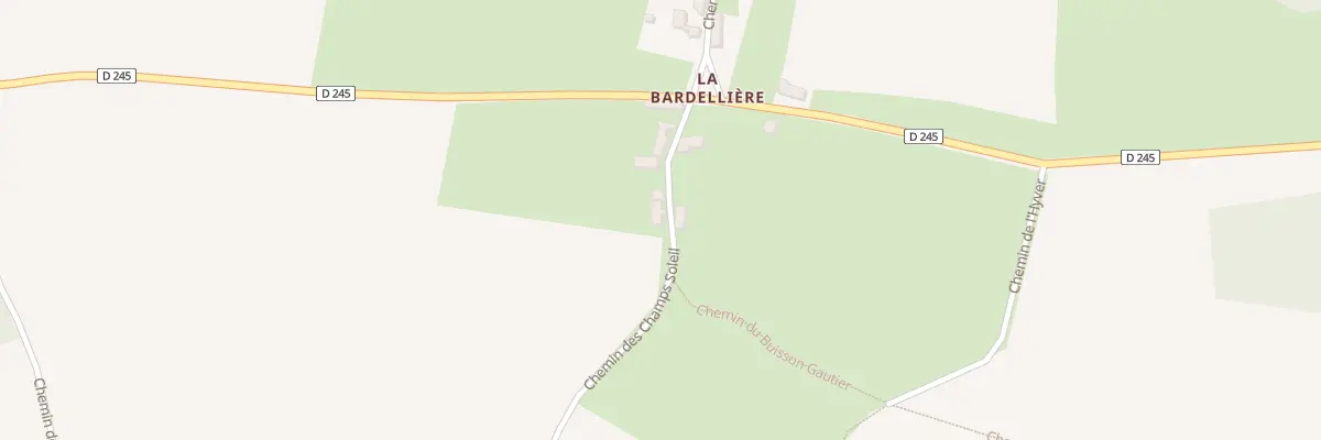 Plan du 5036 La Bardelliere aux Isles-Bardel