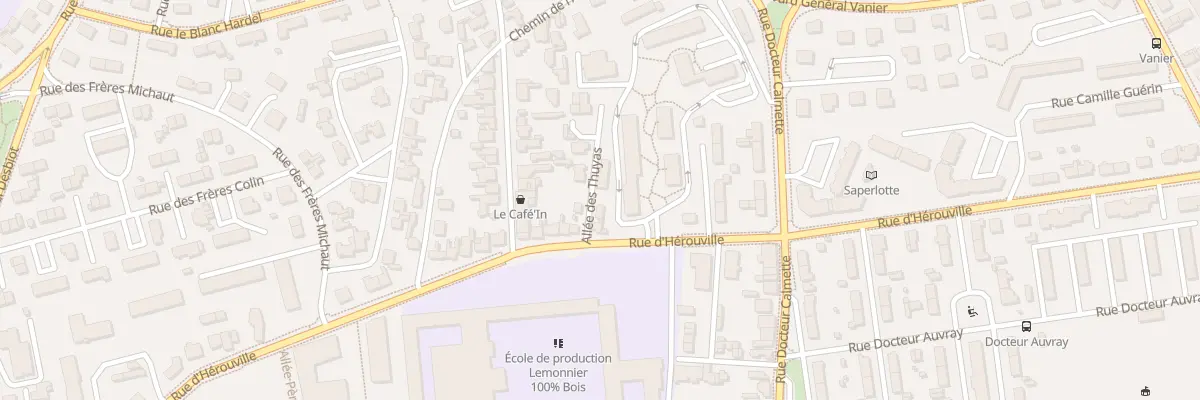 Plan du 85 Rue d’Hérouville à Caen