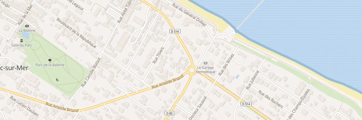 Plan du 66 Rue du Docteur Charcot à Luc-sur-Mer