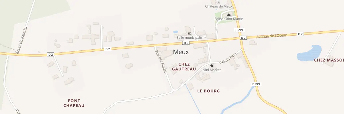 Plan du 5021 Chez Gautreau à Meux