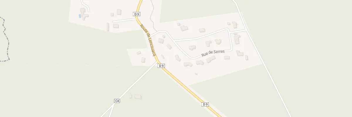 Plan du 10 Rue de Serres à Arue