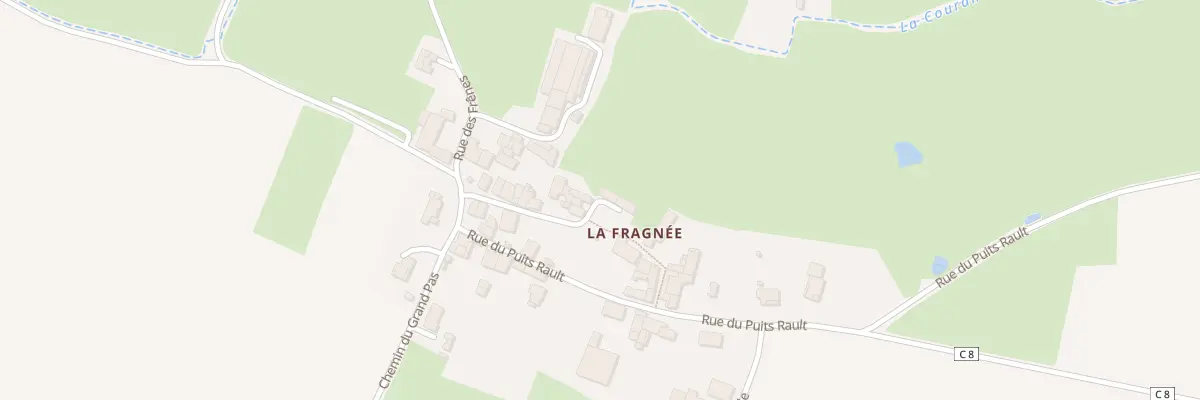 Plan du 11 Imp du Four à Saint-Romans-des-Champs