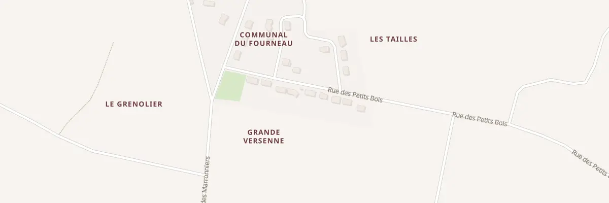 Plan du 10 Rue du Petit Bois au Seure