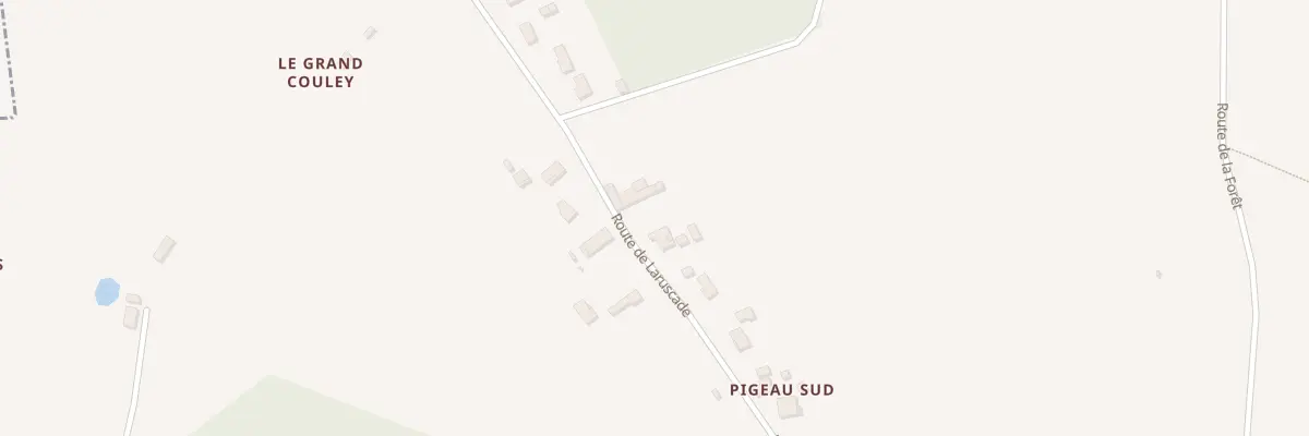 Plan du 5 Pigeau-Sud à Marcenais