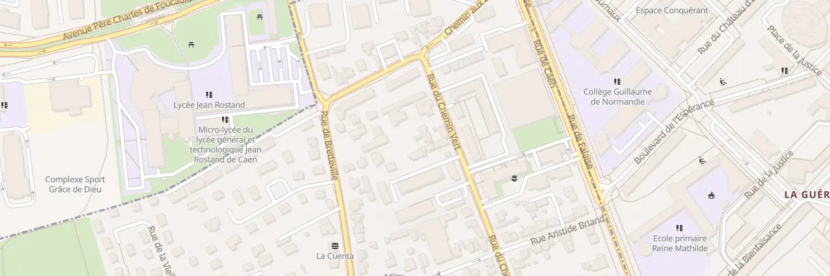 Plan du 971 Rue du Chemin Vert à Ifs