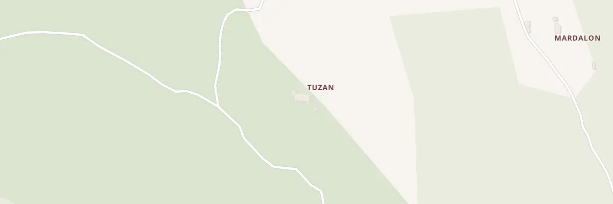 Plan du 212 Tuzan à Uzeste
