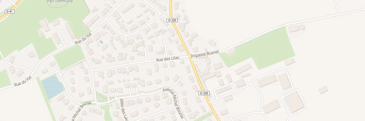 Plan du 1 Rue des Lilas à Fontenay-le-Marmion