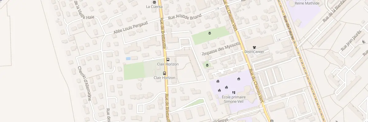 Plan du 1458 Rue de Bretteville à Ifs