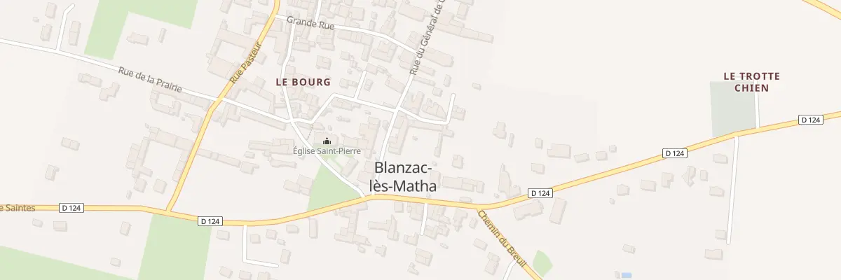 Plan du 2 Imp Trotte Chien à Blanzac-lès-Matha