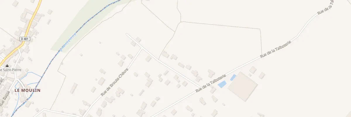 Plan du 10 Rue du Mas des Demoiselles à Cognac