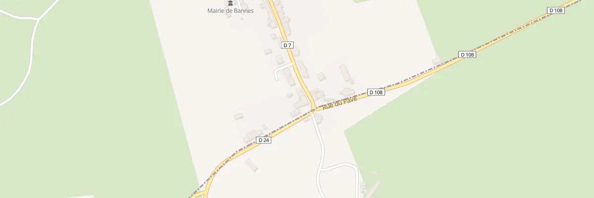 Plan du 3 Rue de la Charnie à Bannes