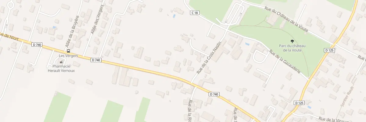 Plan du 50B Rue de Niort à Prahecq