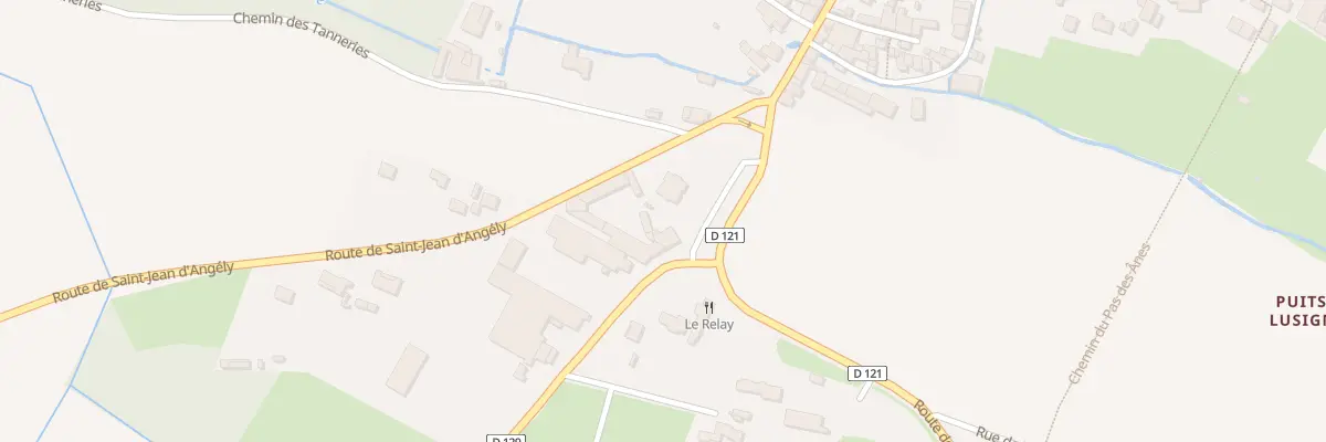 Plan du 4 Rte de Cognac à Aulnay
