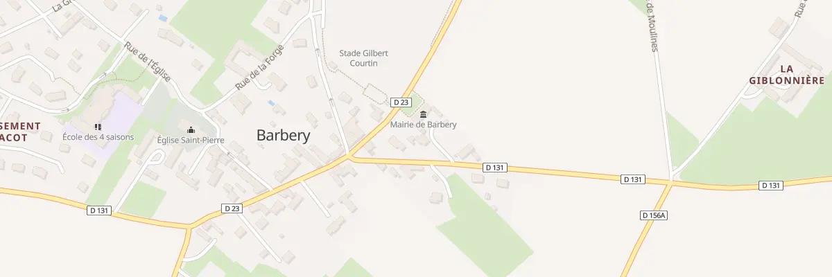 Plan du 5171 La Croix à Barbery