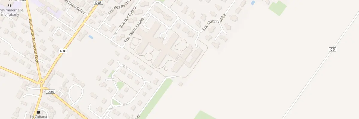 Plan du 18B Rue Marin Labbé à Luc-sur-Mer