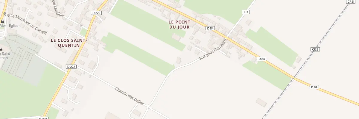 Plan du 14 Rue Jules Flambard à Luc-sur-Mer